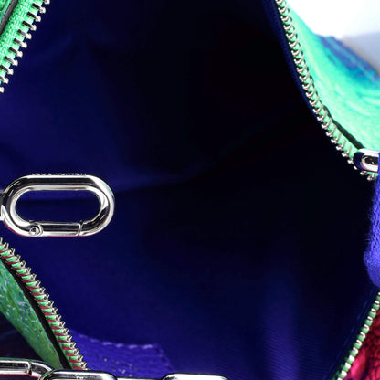 Louis Vuitton Trio Pouch Messenger Bag Limited Edition Illusion Monogram Taurillon Leather