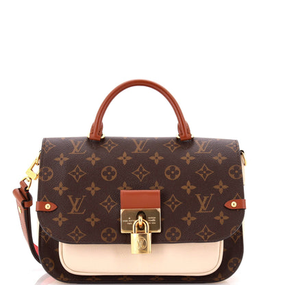Louis Vuitton Vaugirard Handbag Monogram Canvas with Leather