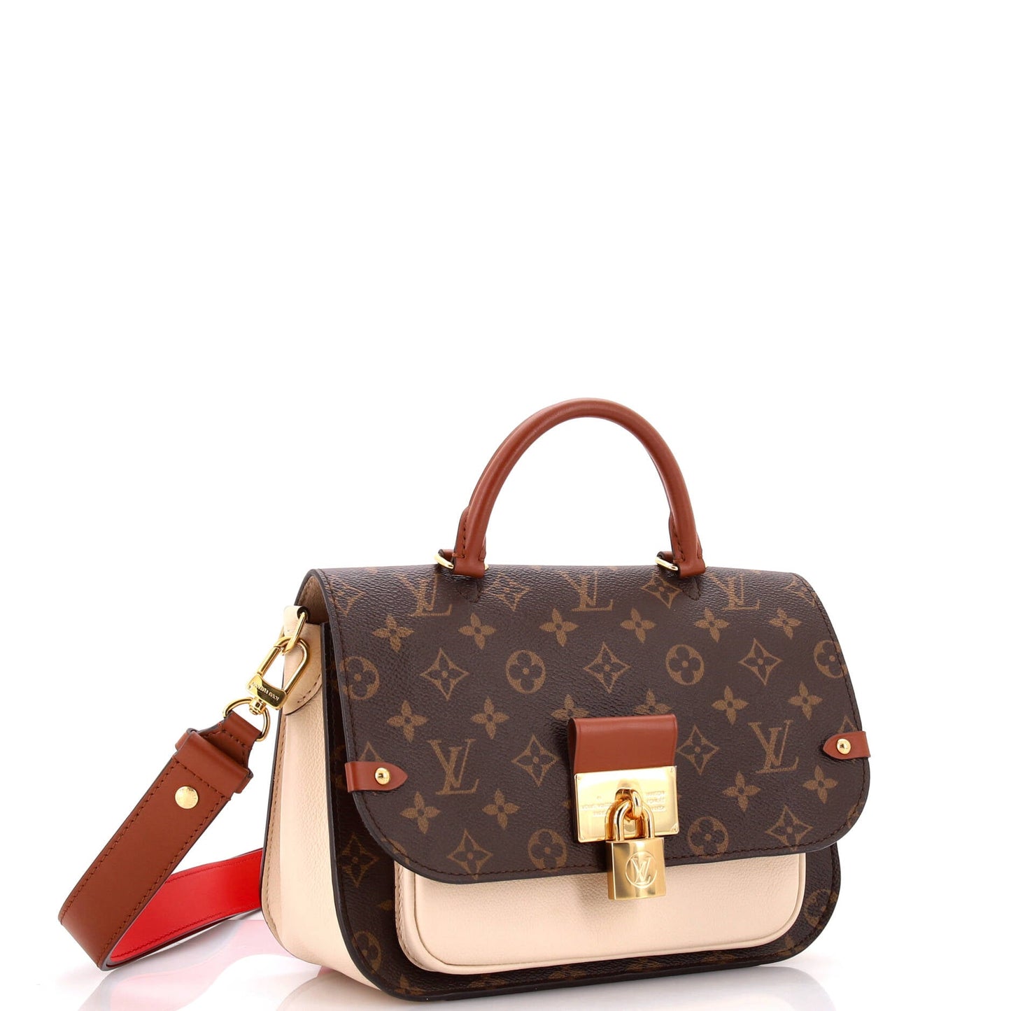 Louis Vuitton Vaugirard Handbag Monogram Canvas with Leather