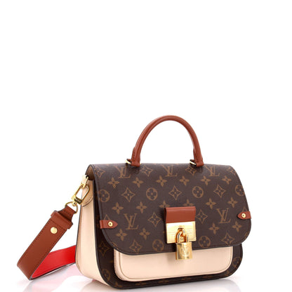 Louis Vuitton Vaugirard Handbag Monogram Canvas with Leather