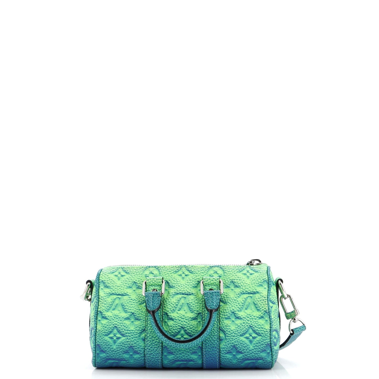 Louis Vuitton Keepall Bandouliere Bag Limited Edition Illusion Monogram Taurillon Leather XS