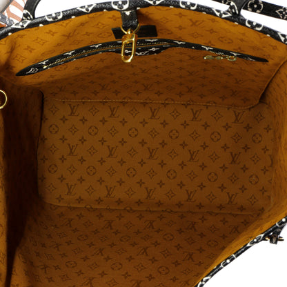 Louis Vuitton Neverfull NM Tote Limited Edition Crafty Monogram Giant MM