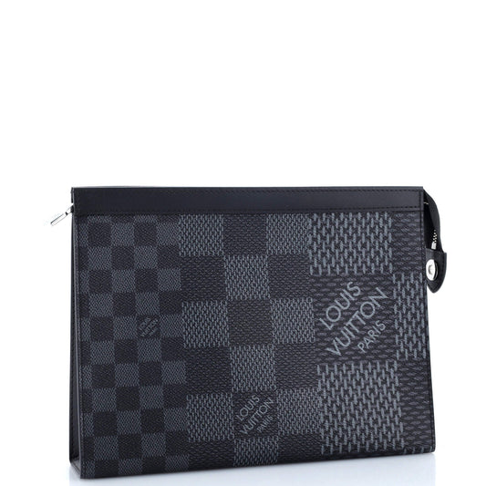 Louis Vuitton Pochette Voyage Limited Edition Damier Graphite Giant MM