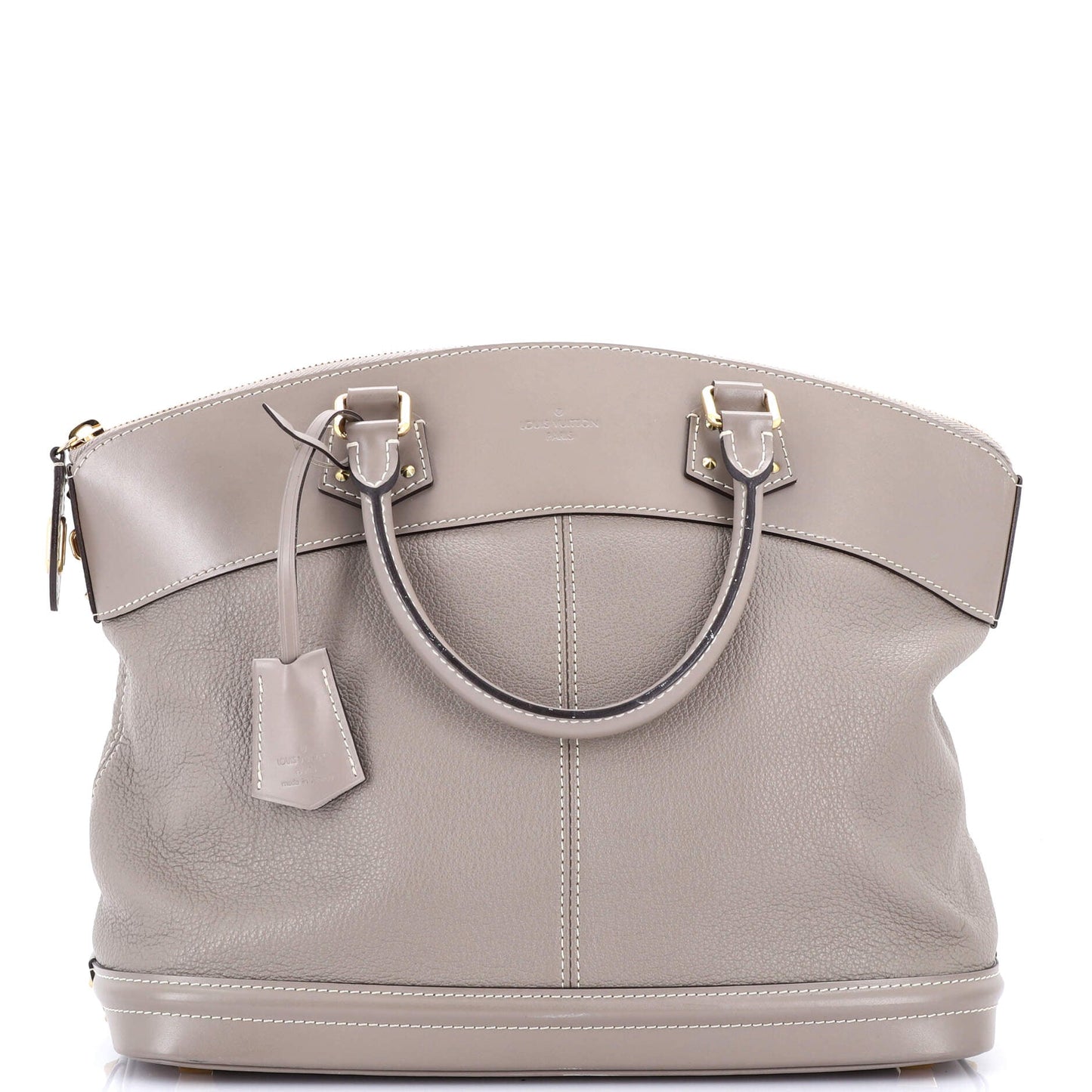 Louis Vuitton Suhali Lockit Handbag Leather MM