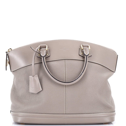 Louis Vuitton Suhali Lockit Handbag Leather MM