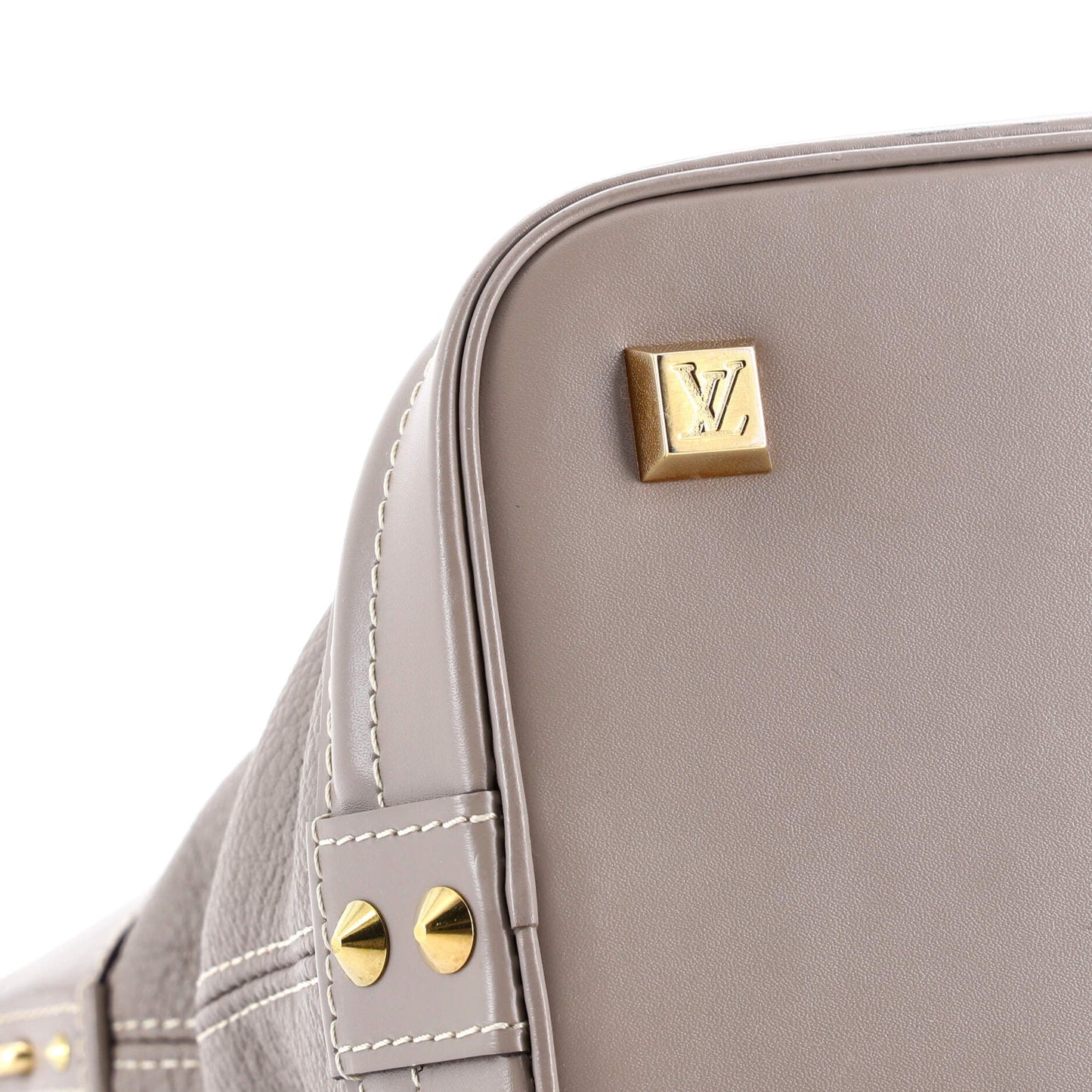 Louis Vuitton Suhali Lockit Handbag Leather MM