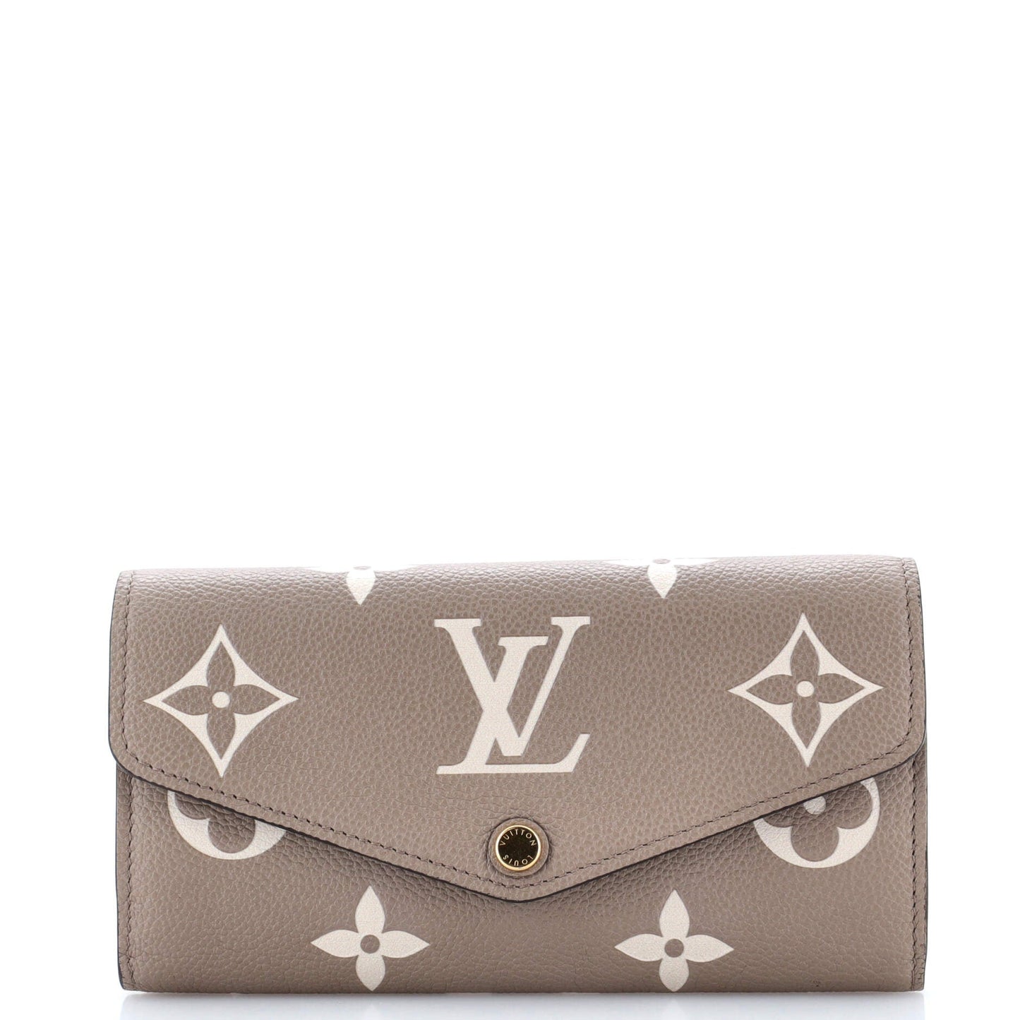 Louis Vuitton Sarah Wallet NM Bicolor Monogram Empreinte Giant