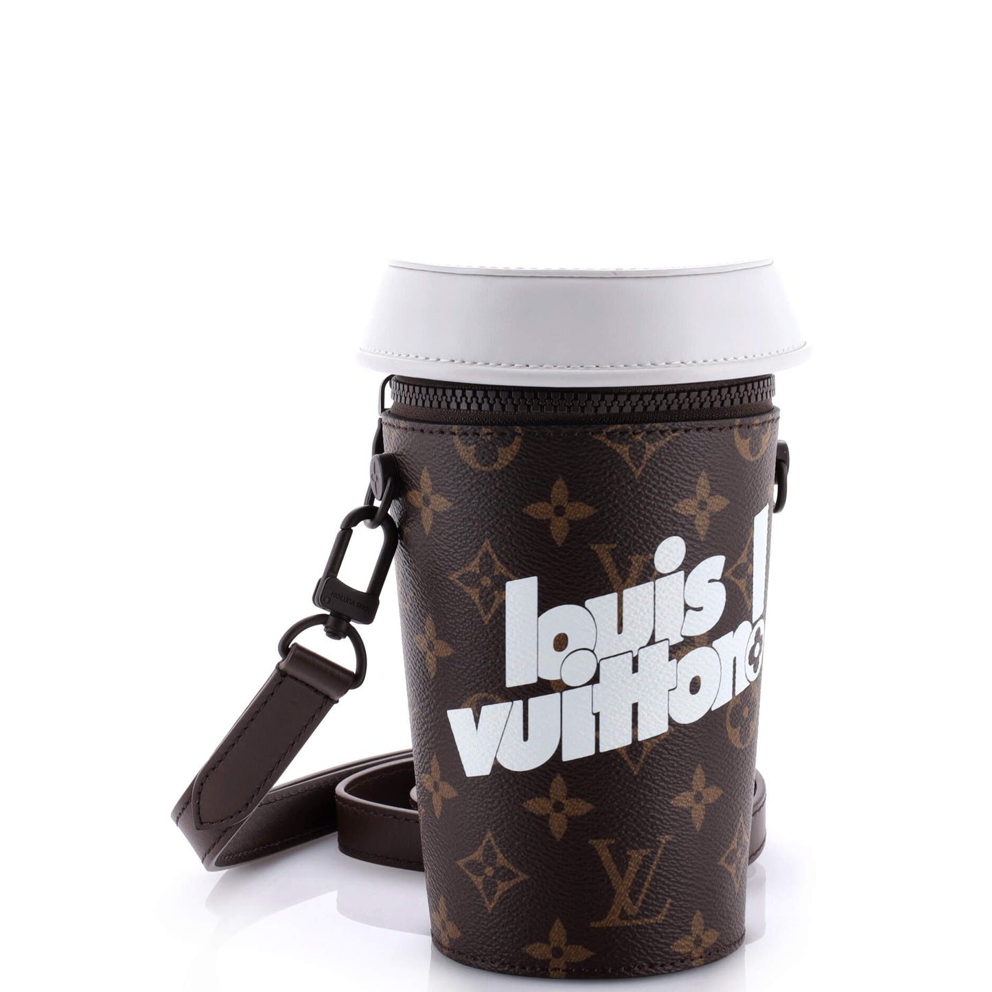 Louis Vuitton Coffee Cup Convertible Pouch Everyday Signature Vintage Monogram Canvas