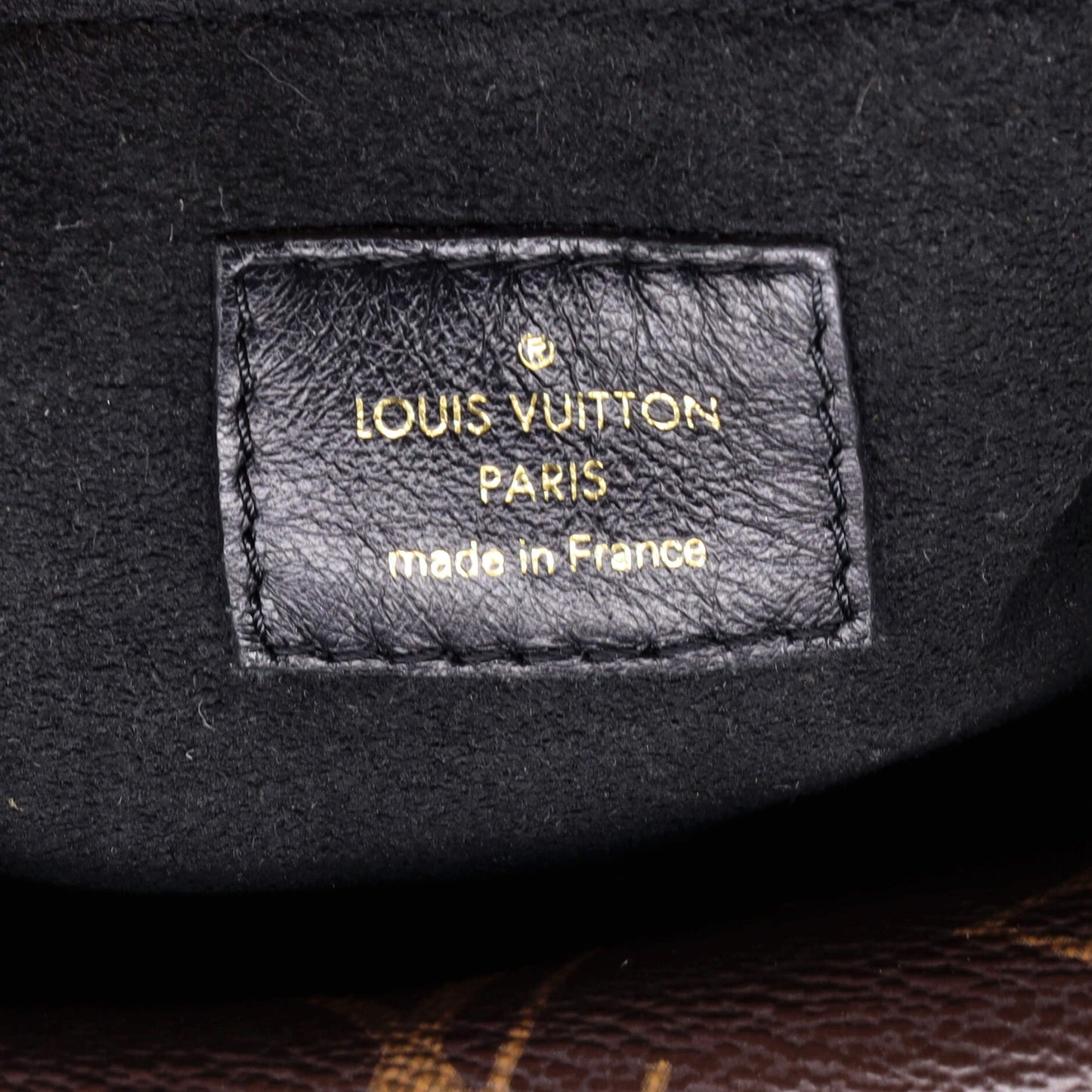 Louis Vuitton Double V Handbag Calfskin with Monogram Canvas