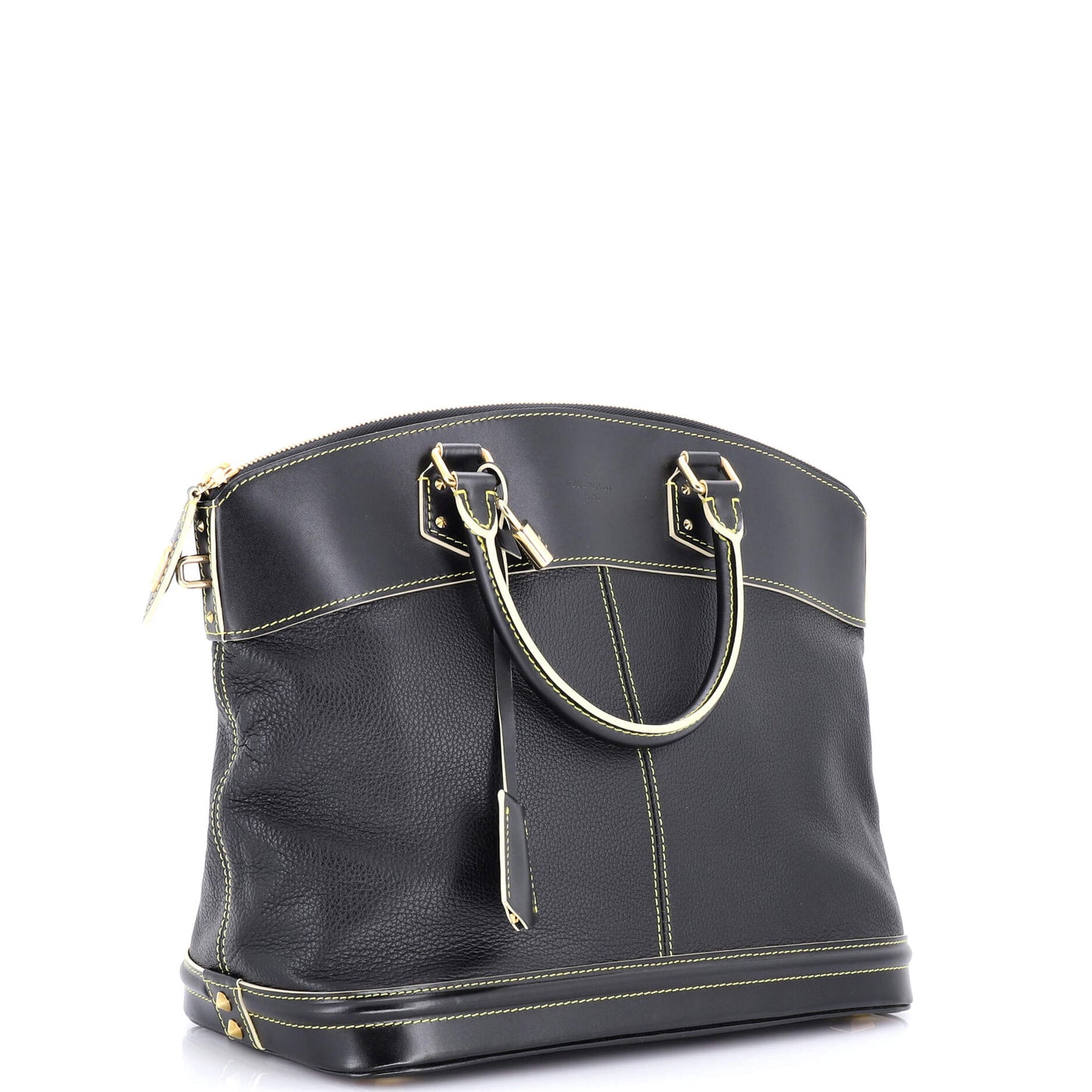 Louis Vuitton Suhali Lockit Handbag Leather MM