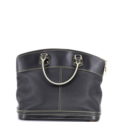 Louis Vuitton Suhali Lockit Handbag Leather MM