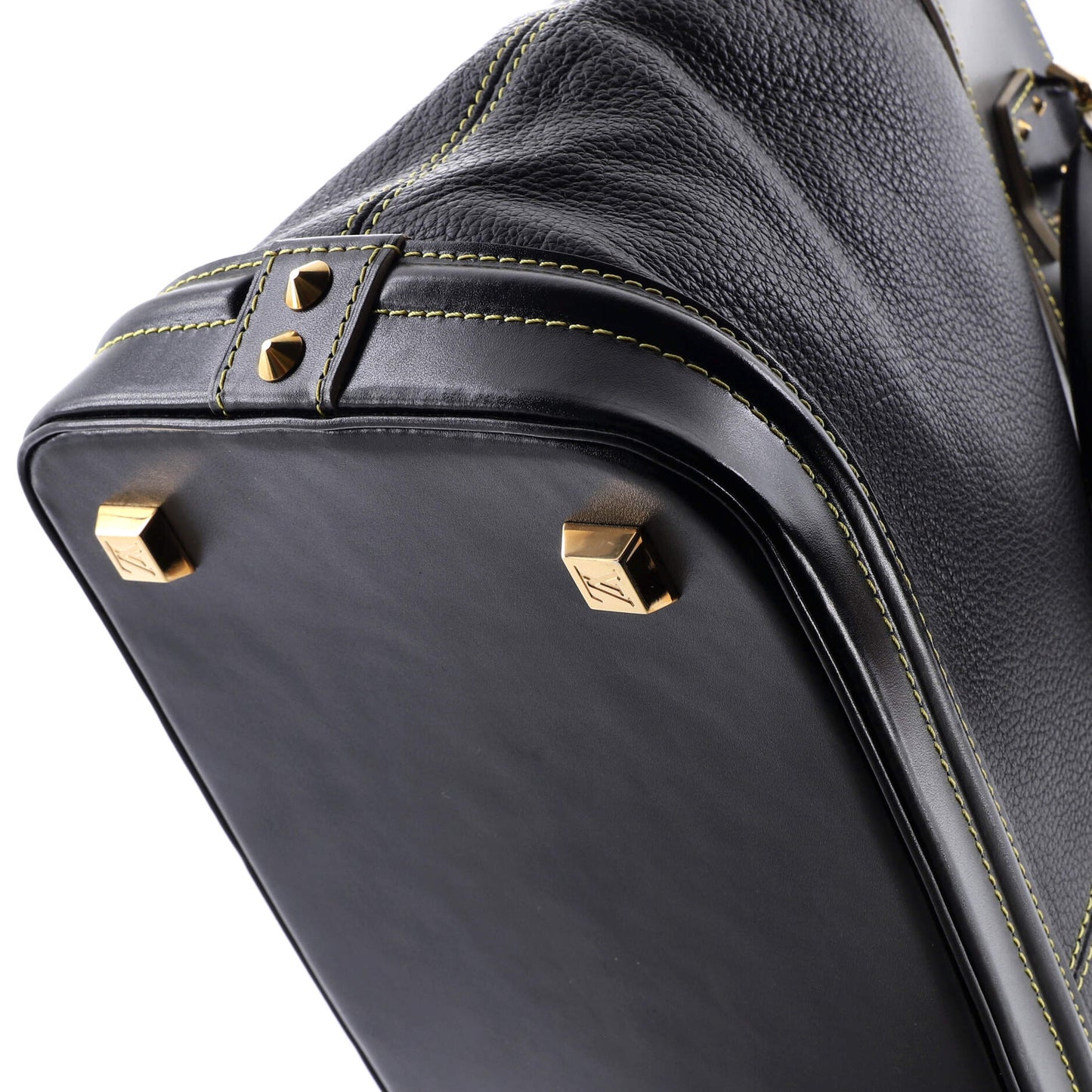 Louis Vuitton Suhali Lockit Handbag Leather MM