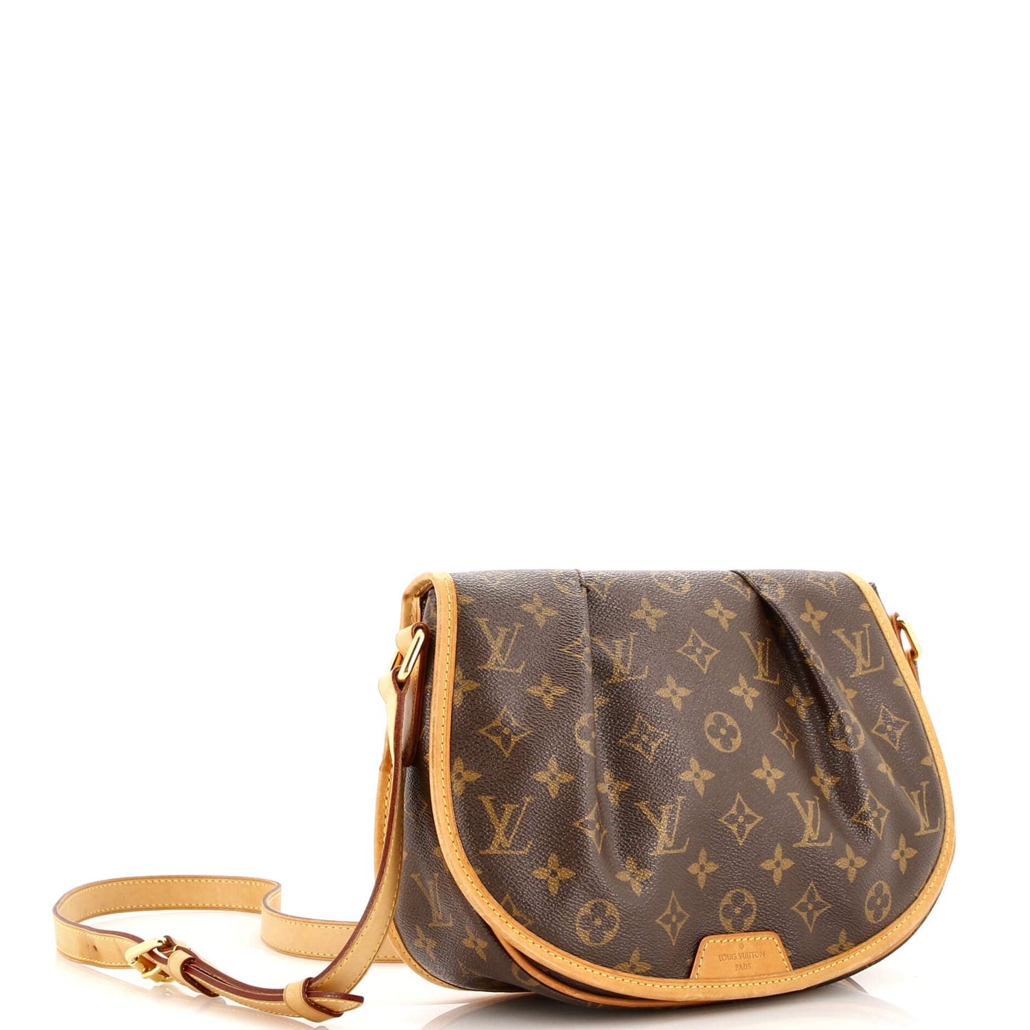 Louis Vuitton Menilmontant Handbag Monogram Canvas PM