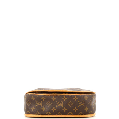 Louis Vuitton Menilmontant Handbag Monogram Canvas PM