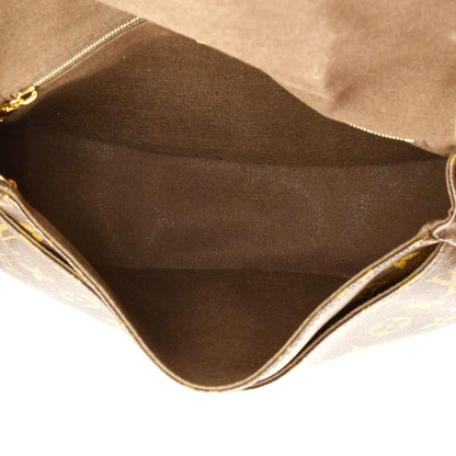 Louis Vuitton Menilmontant Handbag Monogram Canvas PM