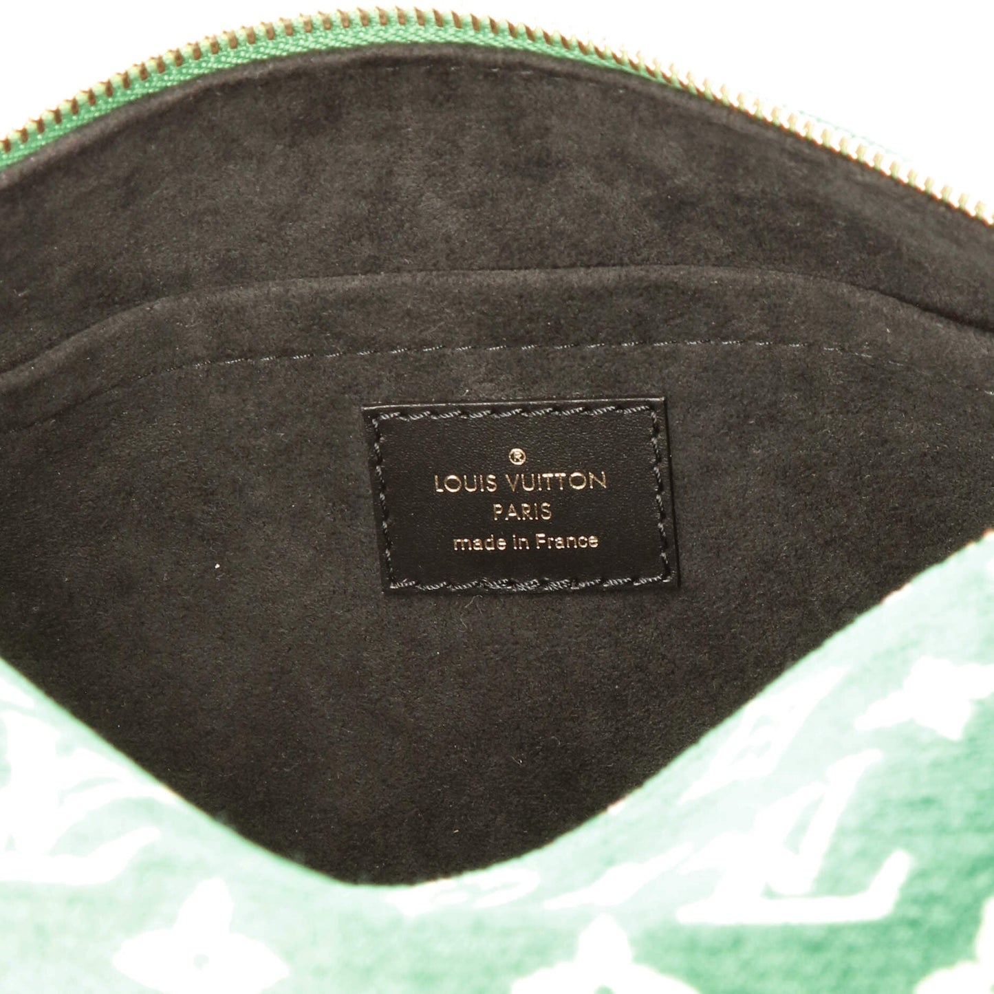 Louis Vuitton Papillon Handbag LV Match Monogram Jacquard Velvet