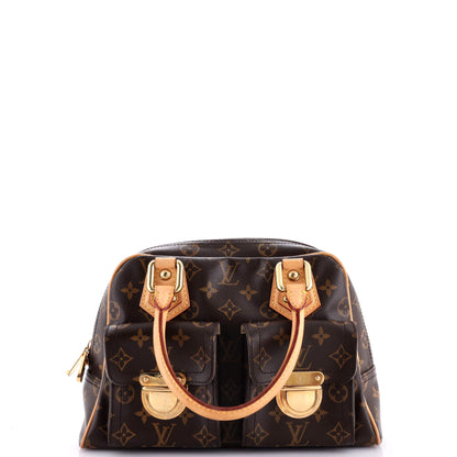 Louis Vuitton Manhattan Handbag Monogram Canvas PM