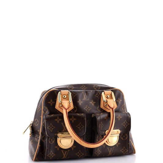 Louis Vuitton Manhattan Handbag Monogram Canvas PM