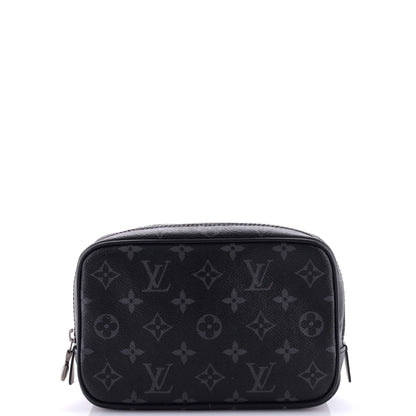 Louis Vuitton Toiletry Pouch Monogram Eclipse Canvas PM