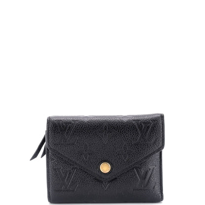 Louis Vuitton Victorine Wallet Monogram Empreinte Leather