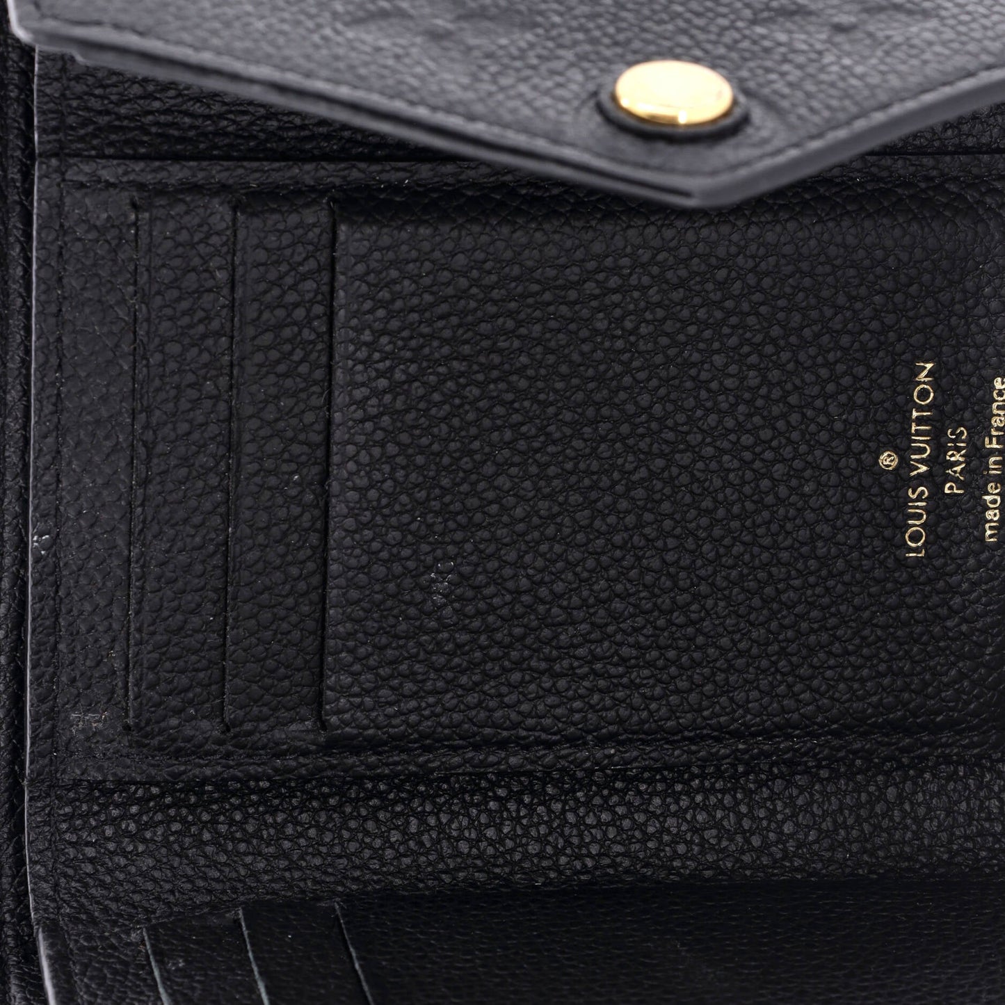 Louis Vuitton Victorine Wallet Monogram Empreinte Leather