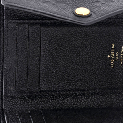 Louis Vuitton Victorine Wallet Monogram Empreinte Leather