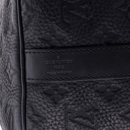 Louis Vuitton Keepall Bandouliere Bag Monogram Taurillon Leather 35