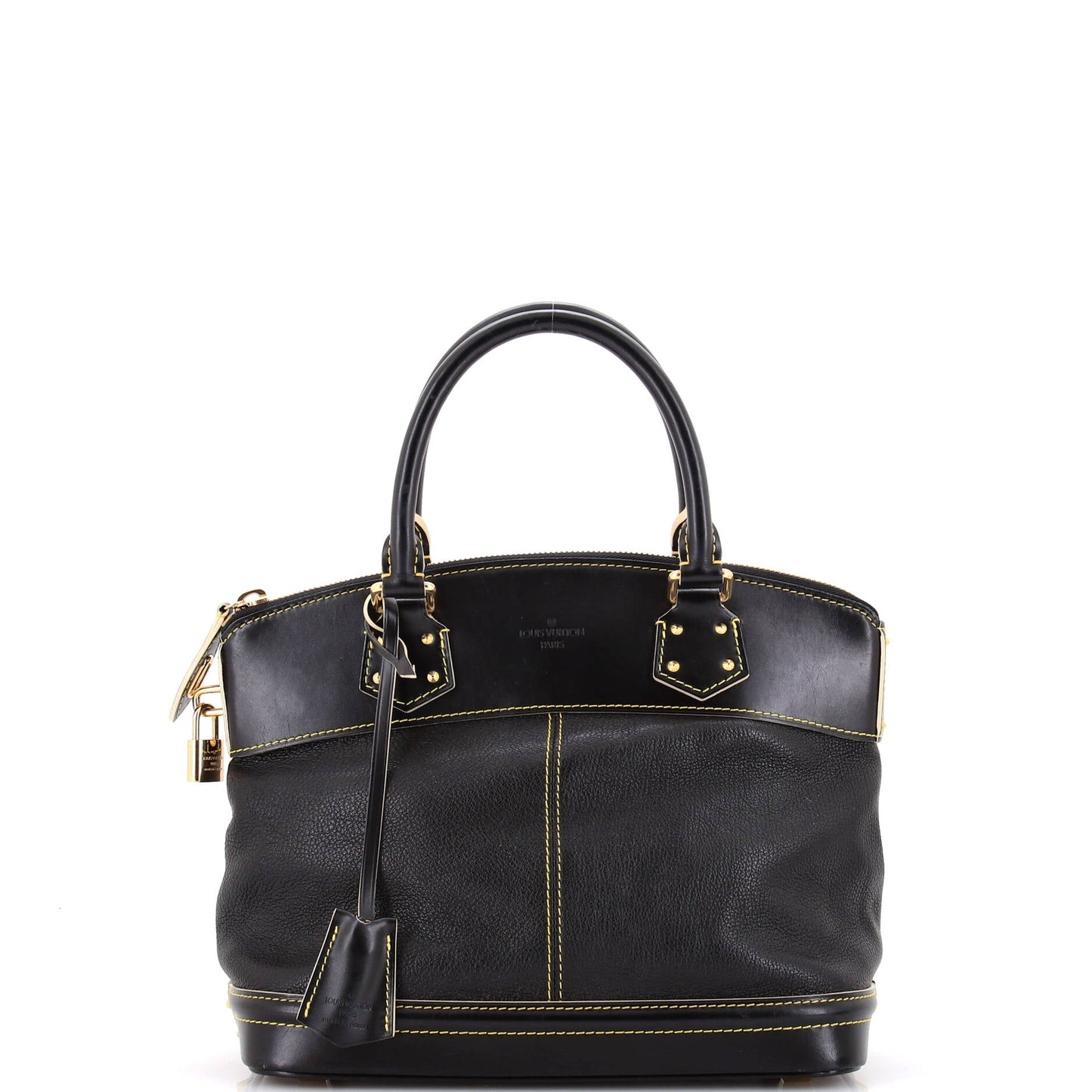 Louis Vuitton Suhali Lockit Handbag Leather PM