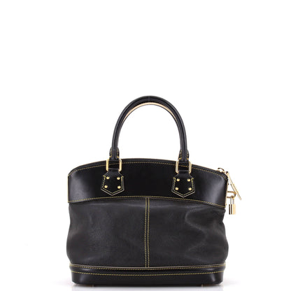 Louis Vuitton Suhali Lockit Handbag Leather PM