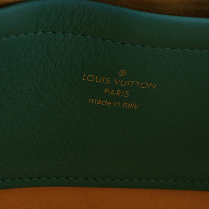 Louis Vuitton Utility Crossbody Bag Calfskin with Embossed Monogram Detail
