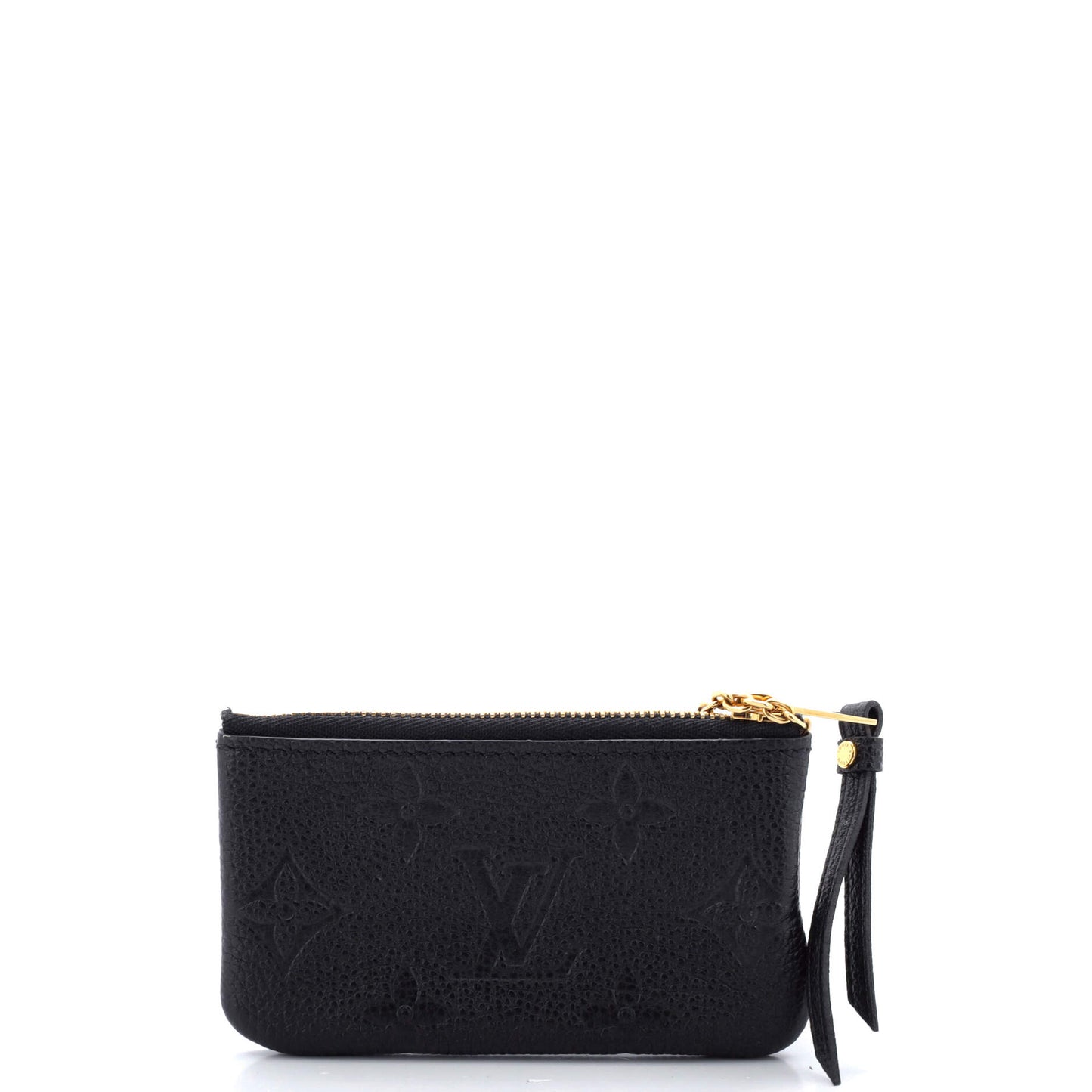 Louis Vuitton Zip Key Pouch Monogram Empreinte Leather