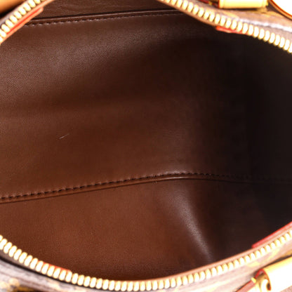 Louis Vuitton Speedy P9 Bandouliere Bag Monogram Leather 25