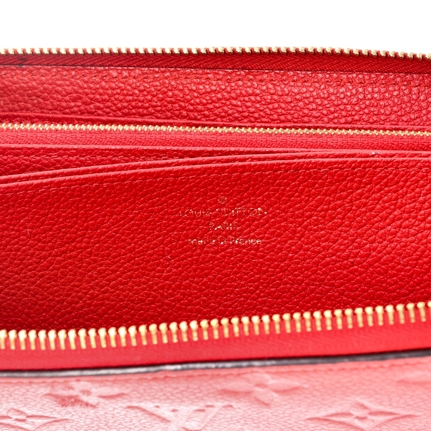 Louis Vuitton Zippy Wallet Monogram Empreinte Leather