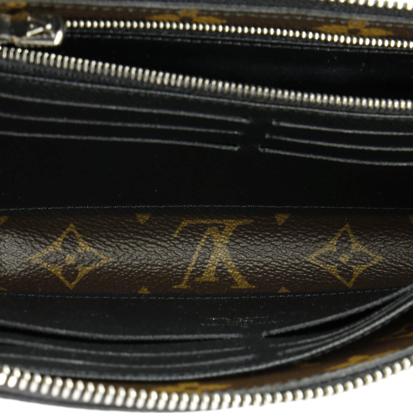 Louis Vuitton Zippy Dragonne Wallet Macassar Monogram Canvas