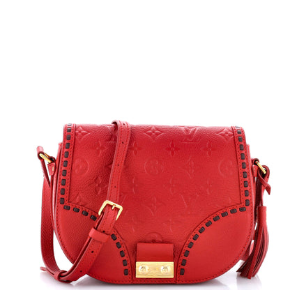 Louis Vuitton Junot Handbag Monogram Empreinte Leather