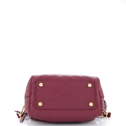 Louis Vuitton Speedy Bandouliere Bag Monogram Empreinte Leather 25