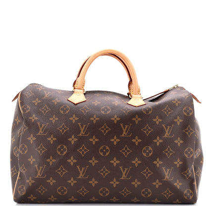 Louis Vuitton Speedy Handbag Monogram Canvas 35