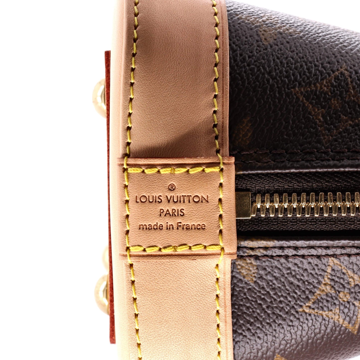 Louis Vuitton Alma Handbag Monogram Canvas BB