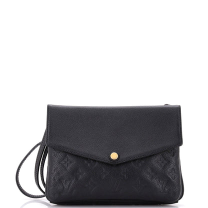 Louis Vuitton Twice Handbag Monogram Empreinte Leather