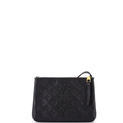 Louis Vuitton Twice Handbag Monogram Empreinte Leather