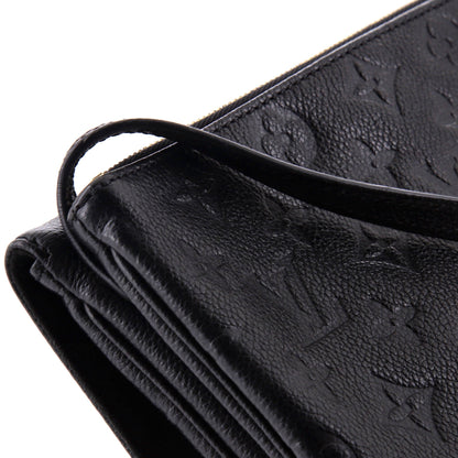 Louis Vuitton Twice Handbag Monogram Empreinte Leather