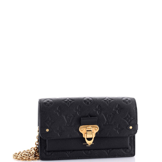 Louis Vuitton Vavin Chain Wallet NM Monogram Empreinte Leather