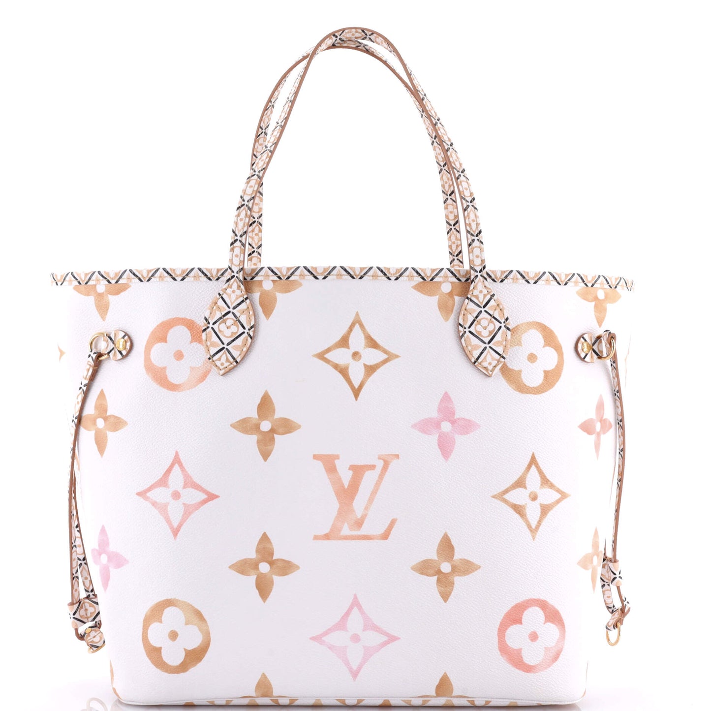 Louis Vuitton Neverfull NM Tote By The Pool Monogram Watercolor Giant MM