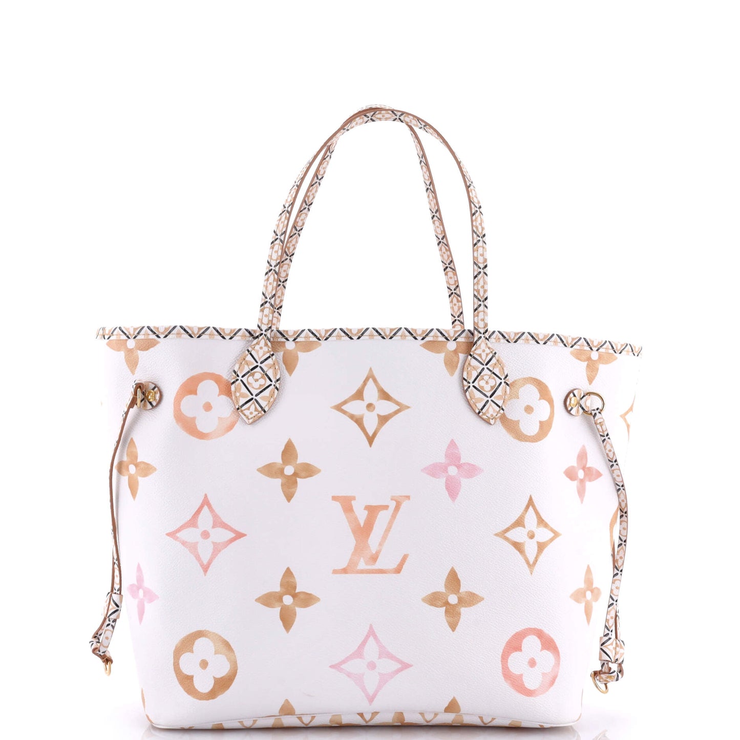 Louis Vuitton Neverfull NM Tote By The Pool Monogram Watercolor Giant MM