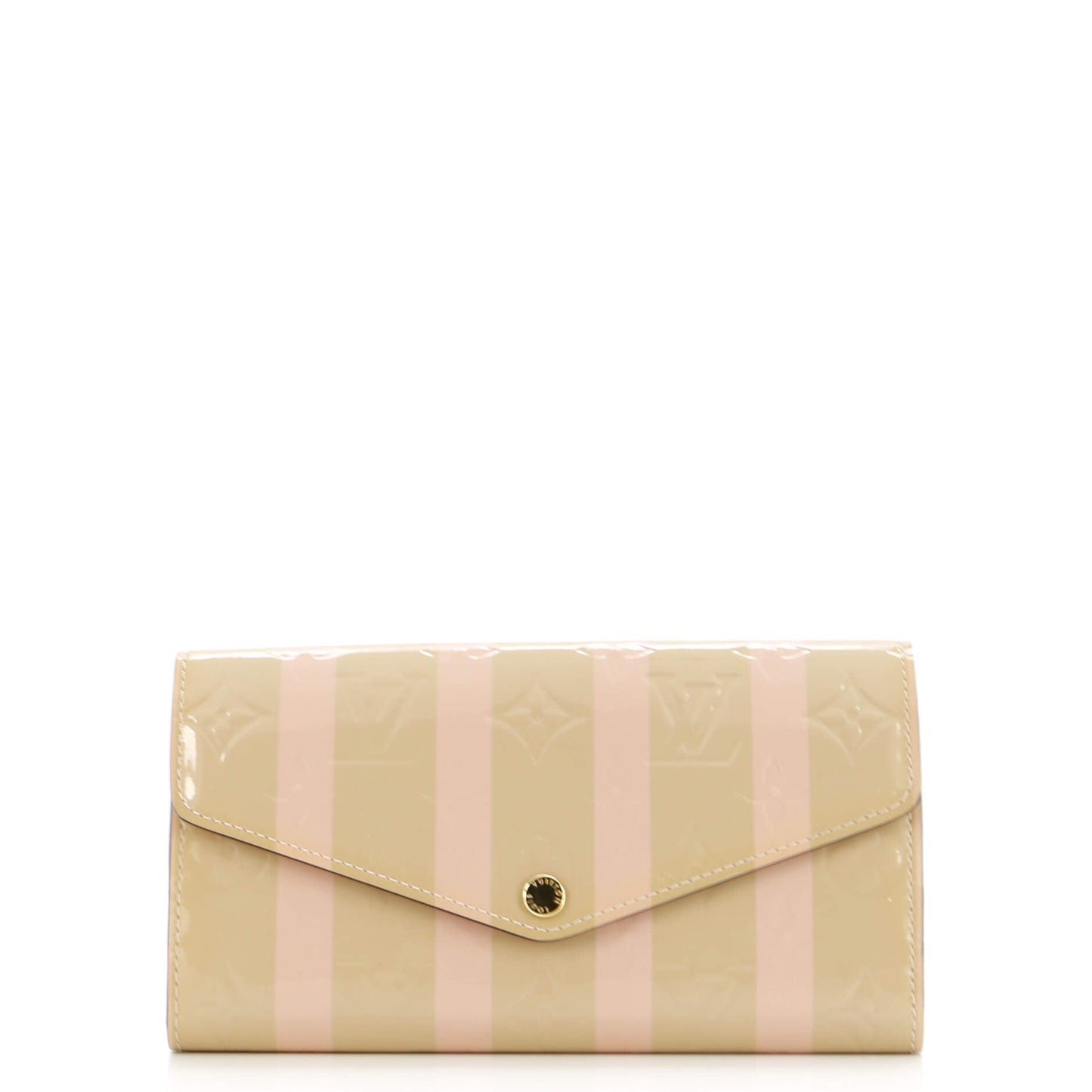 Louis Vuitton Sarah Wallet NM Limited Edition Monogram Vernis Rayures