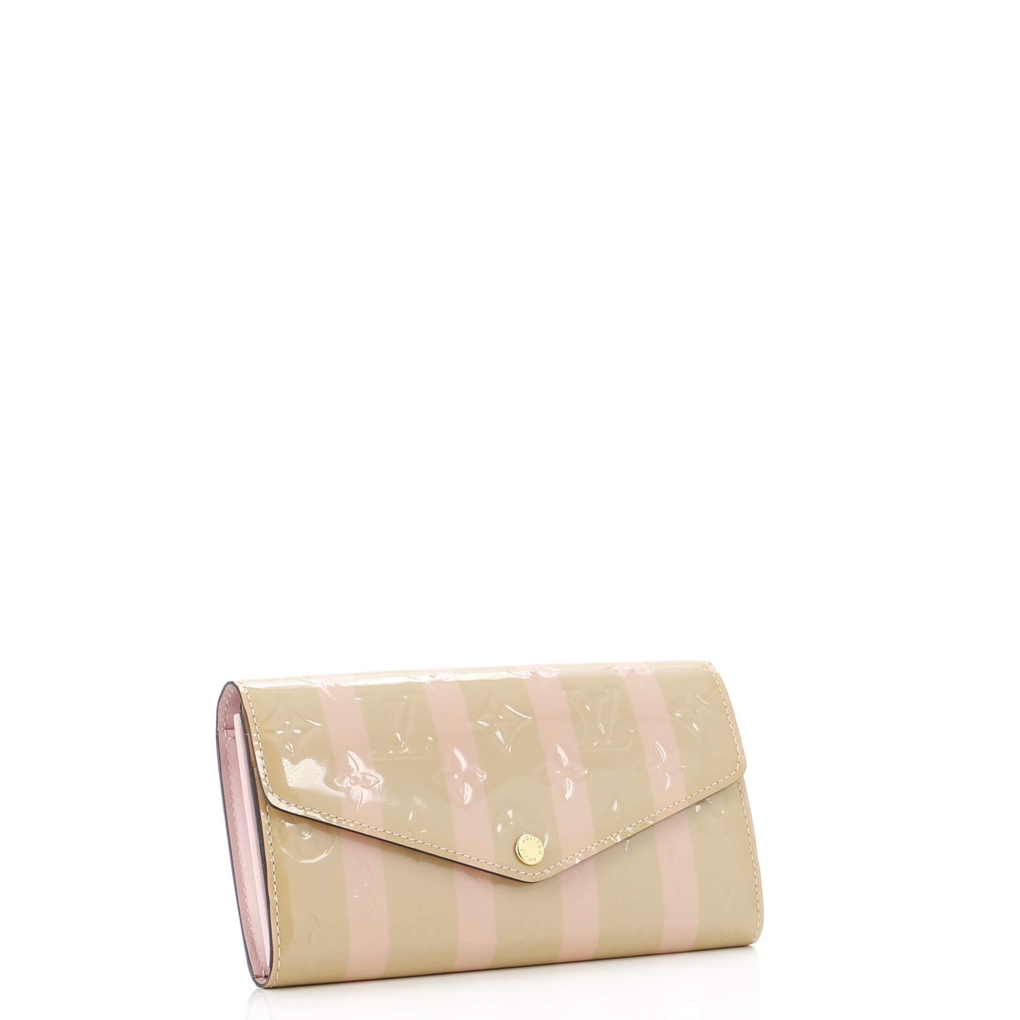 Louis Vuitton Sarah Wallet NM Limited Edition Monogram Vernis Rayures