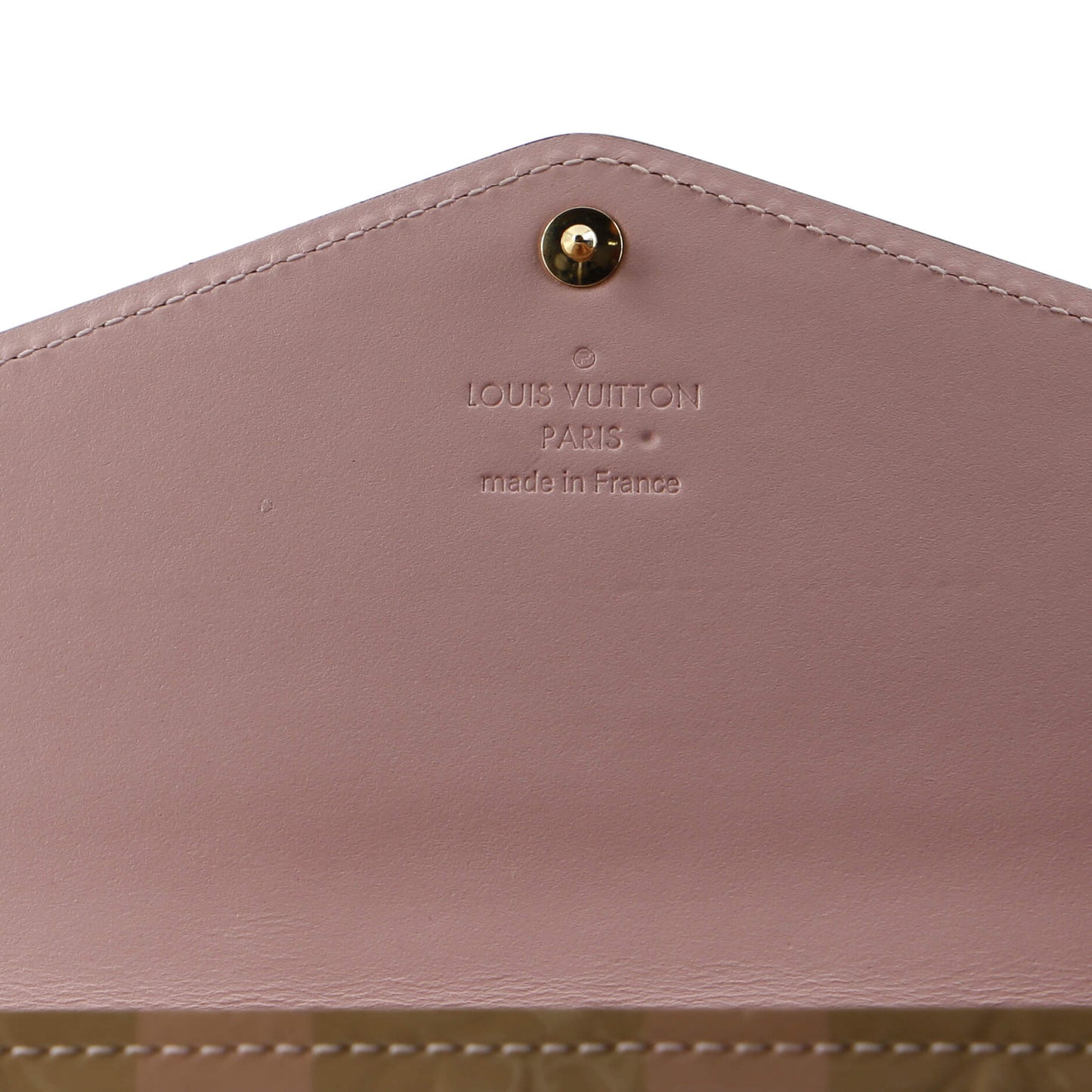 Louis Vuitton Sarah Wallet NM Limited Edition Monogram Vernis Rayures