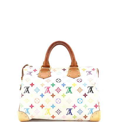 Louis Vuitton Speedy Handbag Monogram Multicolor 30