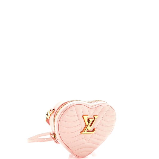 Louis Vuitton New Wave Heart Crossbody Bag Quilted Leather