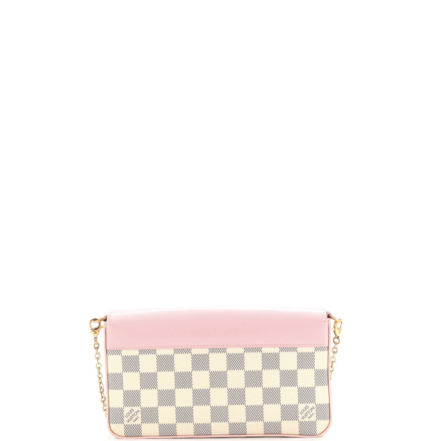Louis Vuitton Felicie Pochette Damier and Leather